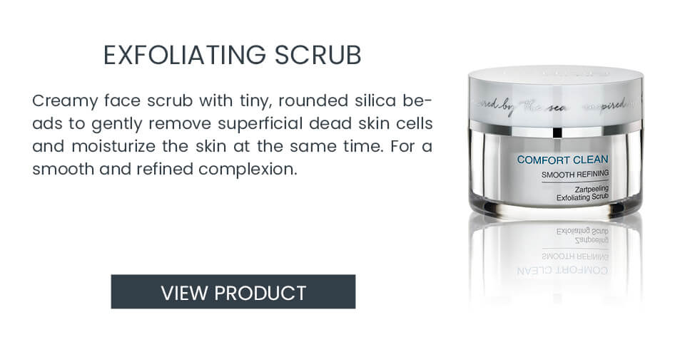 Cream face scrub for all skin types