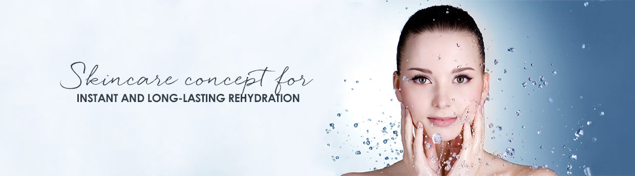 Anti-aging hydrating skincare for dry, dehydrated skin]