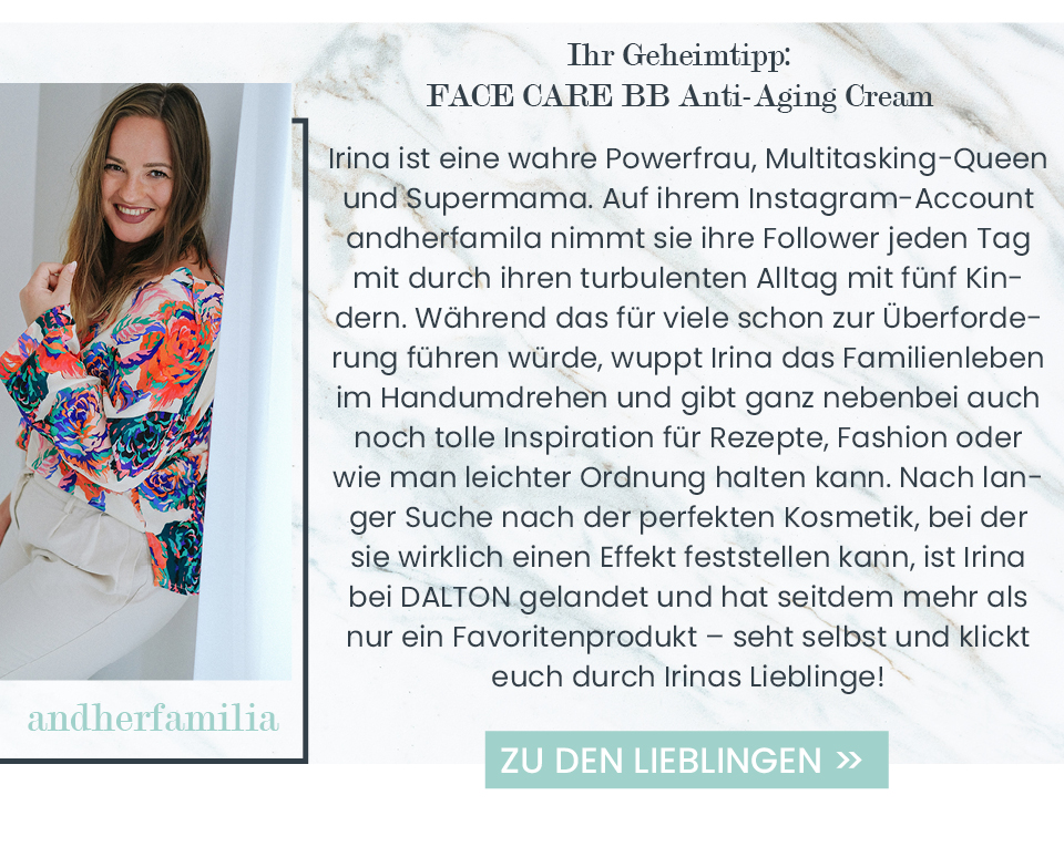 DALTON Lieblingsprodukte von andherfamilia
