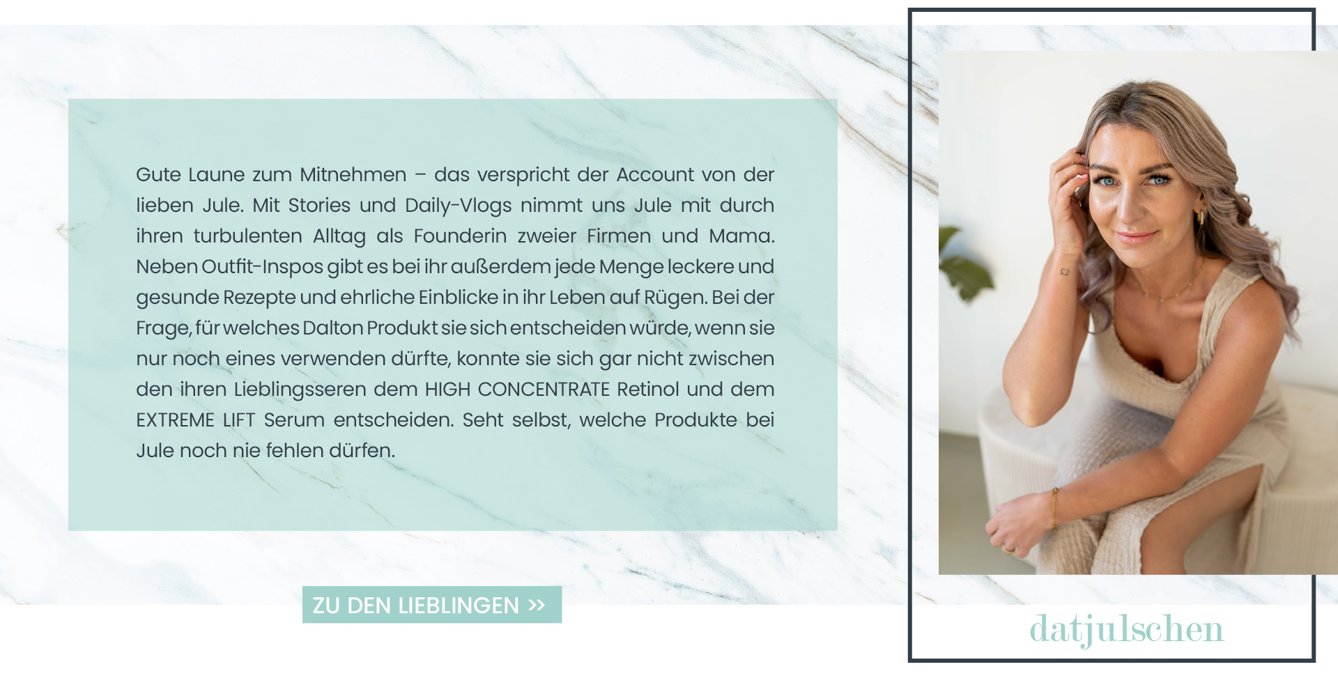 DALTON Lieblingsprodukte von datjulschen