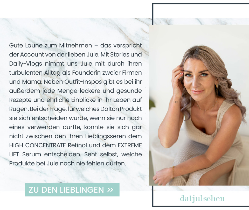 DALTON Lieblingsprodukte von datjulschen