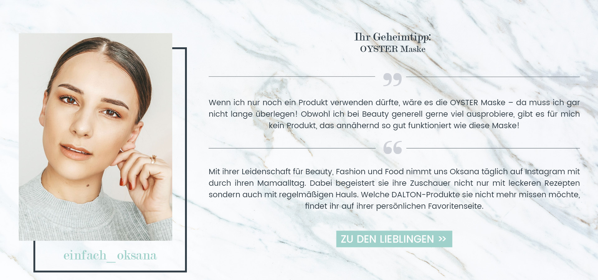 DALTON Lieblingsprodukte von einfach_oksana