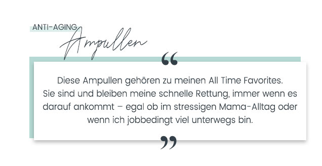 Anti-Aging Ampullen Anti-Aging Ampullen - Isabel Edvardsson Testimonial