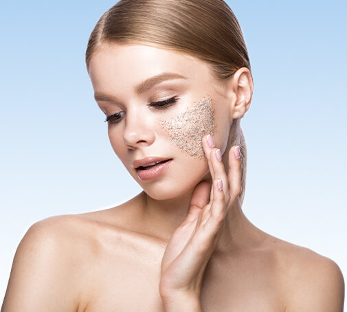 How to exfoliate face and body