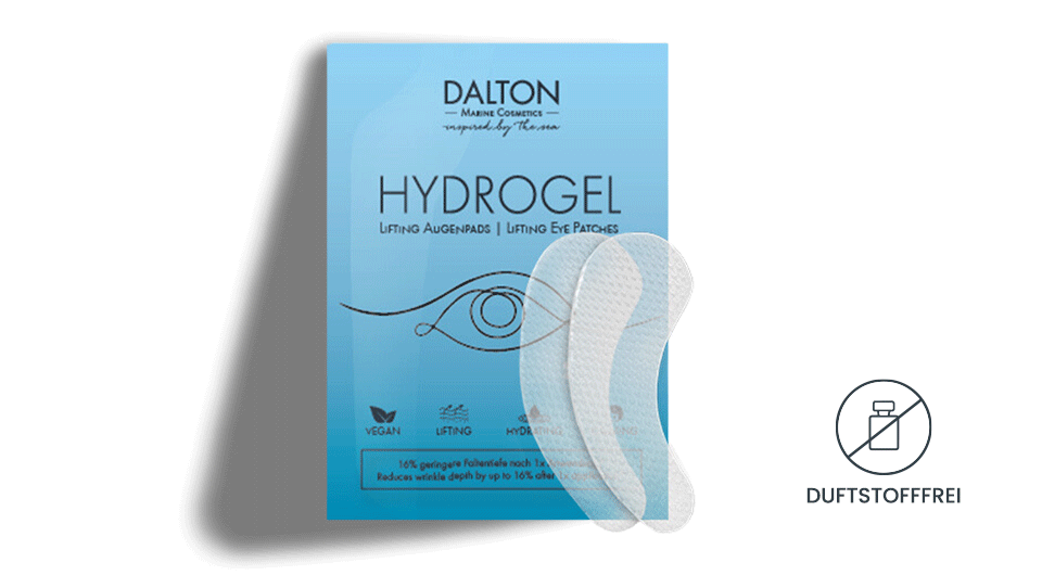 Vegane und duftstofffreie Gel Augenpads