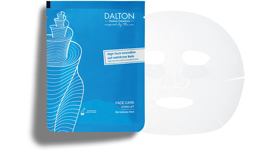 Anti-Aging Tuchmaske mit Hyaluronsäure