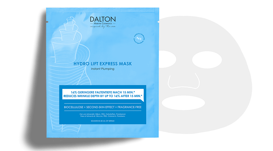 Anti-Aging Tuchmaske mit Hyaluronsäure