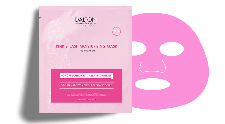 Pink Splash Hydrating Mask Vegan sheet mask