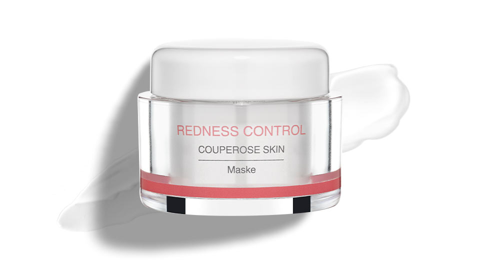 Anti-Rötungen Maske bei Couperose