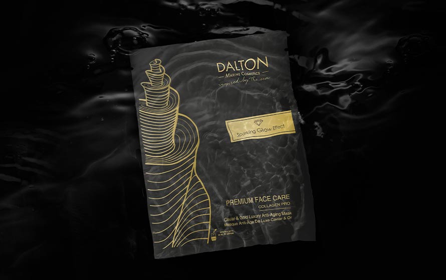 Anti-aging sheet mask with real gold particles
