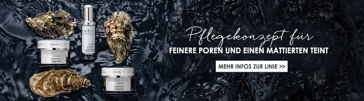 Pflegekonzept für feinere Poren und einen mattierten Teint