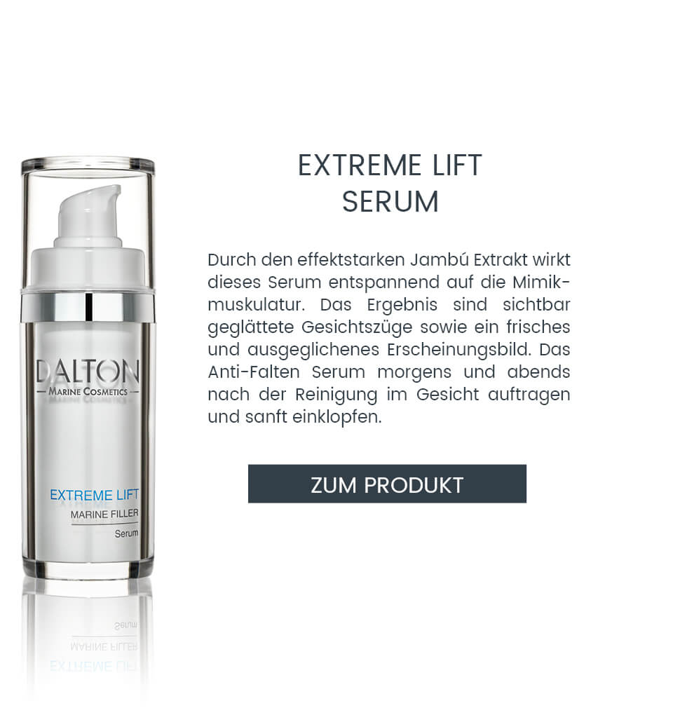 Zum Anti-Falten Serum mit Lifting-Sofort-Effekt