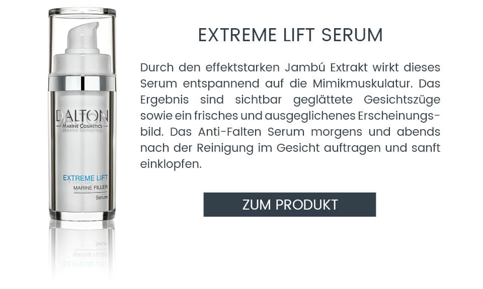 Zum Anti-Falten Serum mit Lifting-Sofort-Effekt