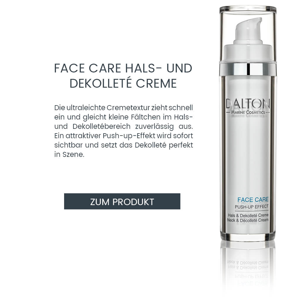 Zur straffenden Creme für Hals und Dekolleté