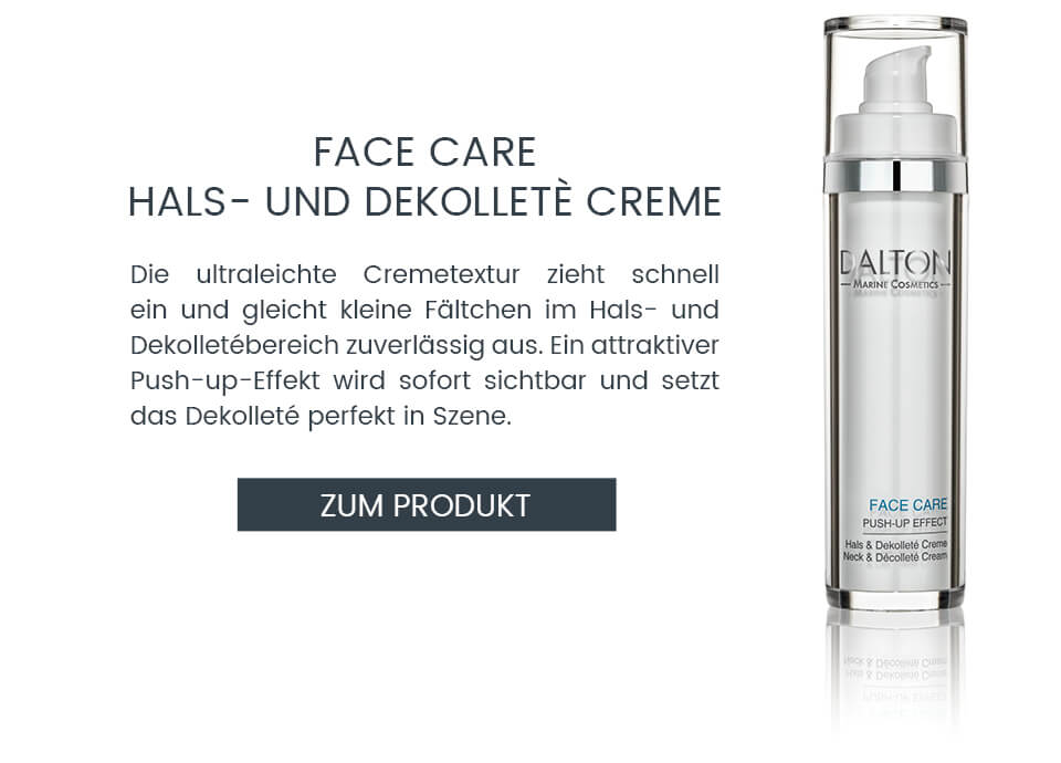 Zur straffenden Creme für Hals und Dekolleté