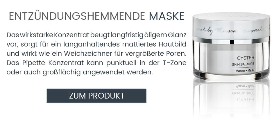 Mattierende Anti-Pickel Maske für Mischhaut