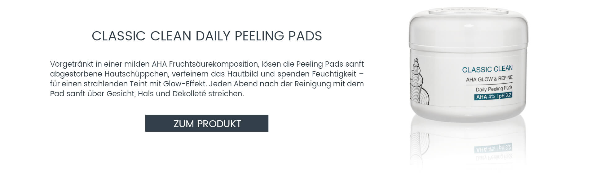 AHA Peeling Pads – Milde Fruchtsäure Pads für zu Hause