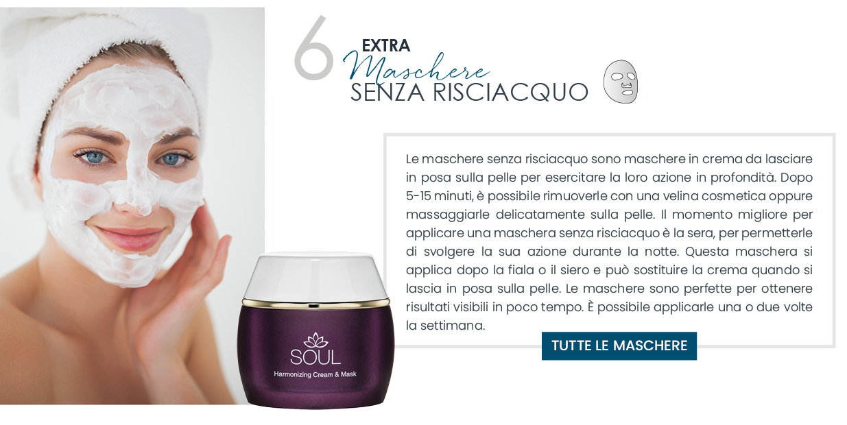 La routine skincare Dalton: Maschere senza risciacquo