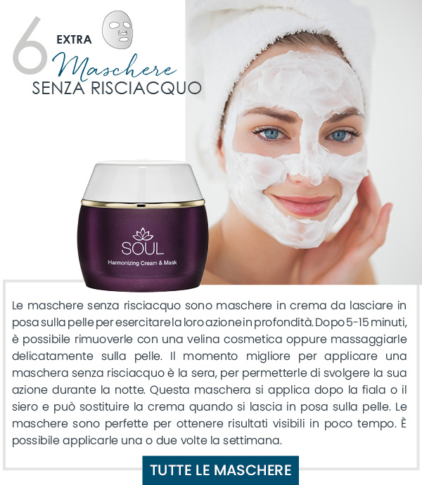 La routine skincare Dalton: Maschere senza risciacquo