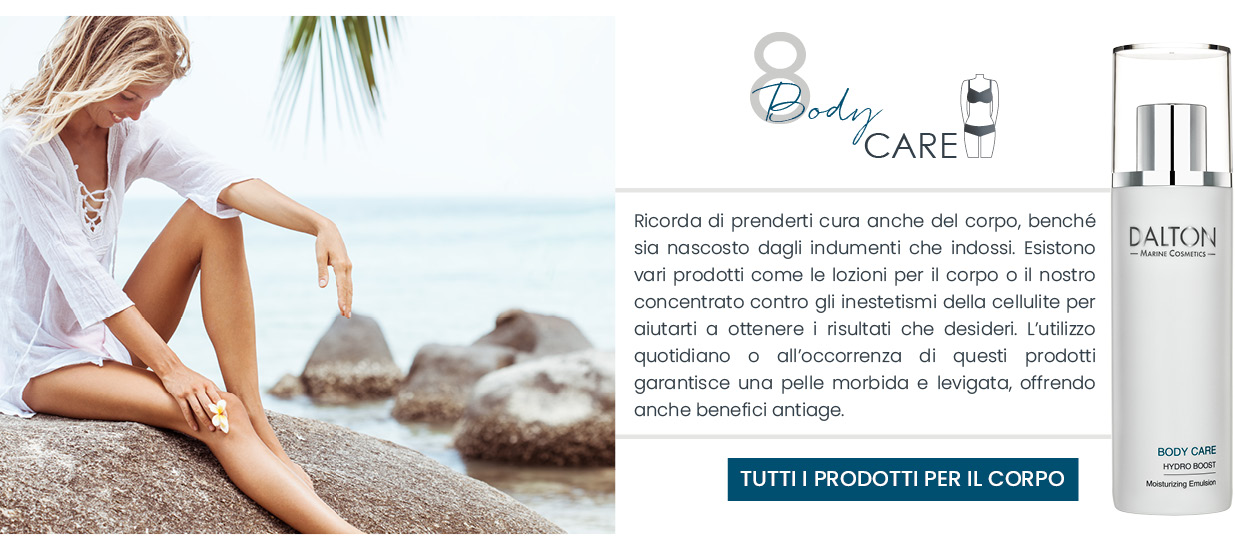 La routine skincare Dalton: Body Care