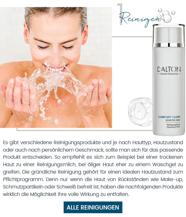Dalton Pflegeritual Reinigung