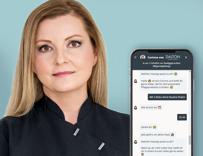 Beauty Bot In nur 5 Schritten zur hauttypgerechten Pflegeempfehlung