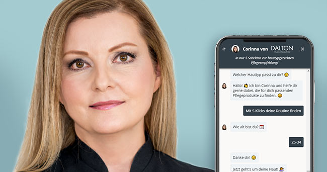 Beauty Bot In nur 5 Schritten zur hauttypgerechten Pflegeempfehlung!