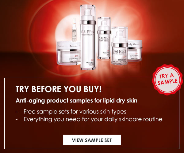 Dull and dry skin? Skincare product samples