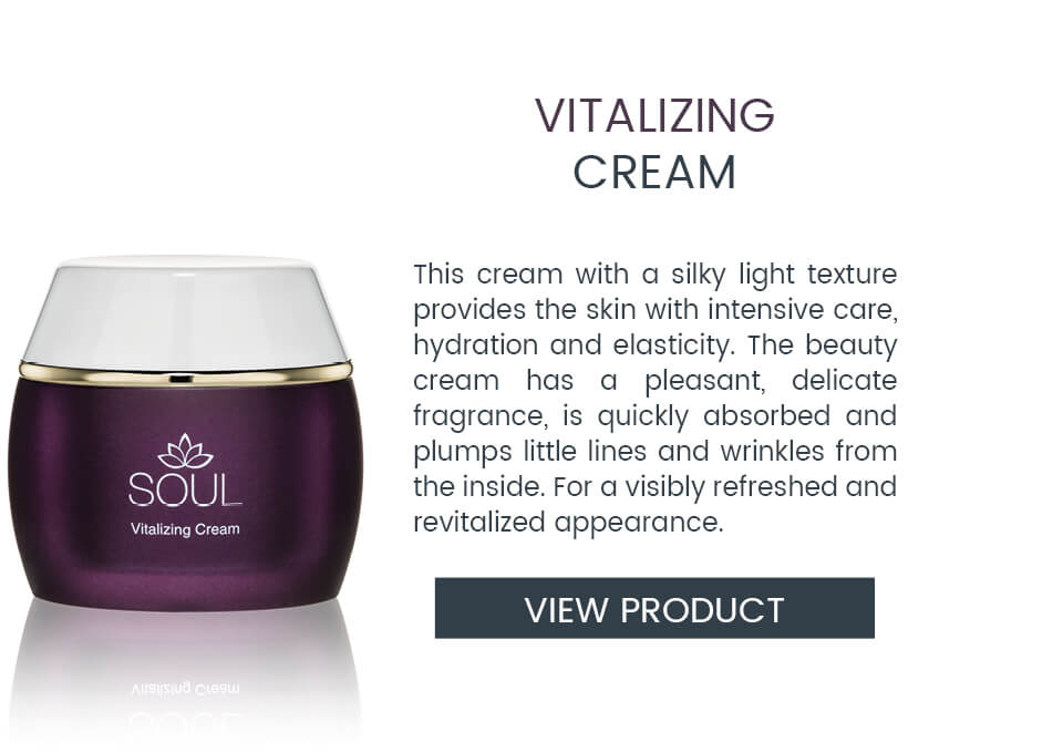 SOUL Cream for better hydration and skin elasticity