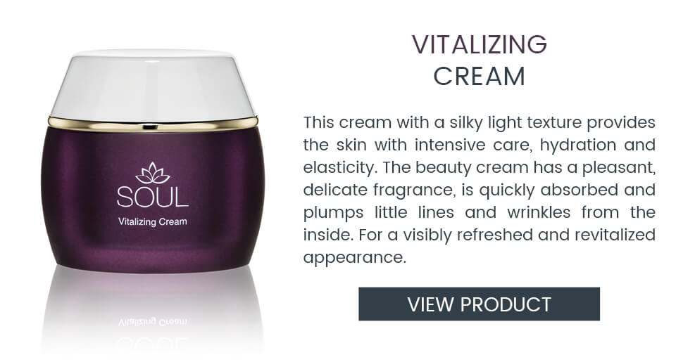 SOUL Cream for better hydration and skin elasticity