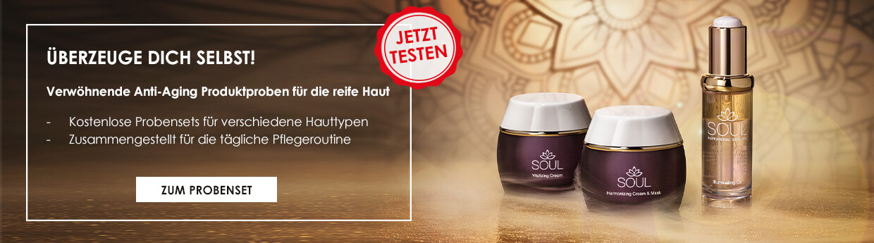 SOUL Anti-Aging Pflegelinie - jetzt testen