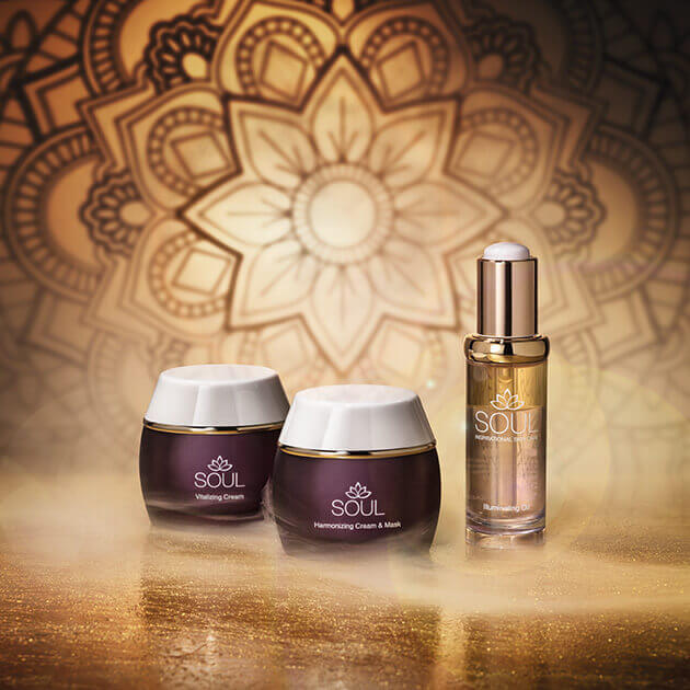 SOUL collection Skincare products for mature skin & dry skin during menopause