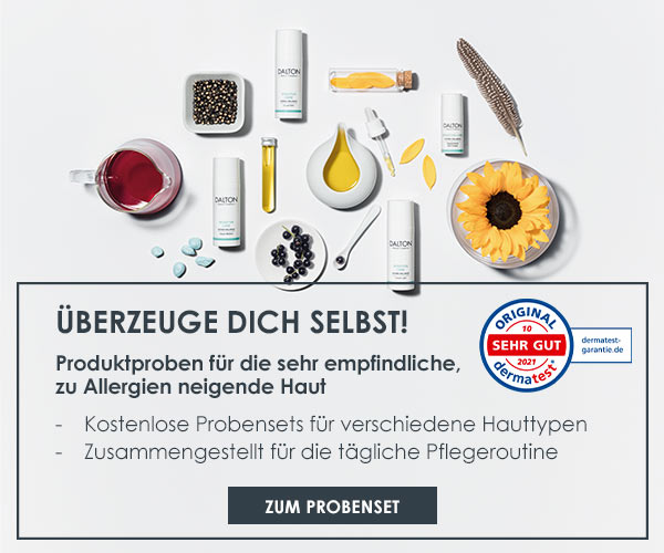 Probenset für empfindliche Haut