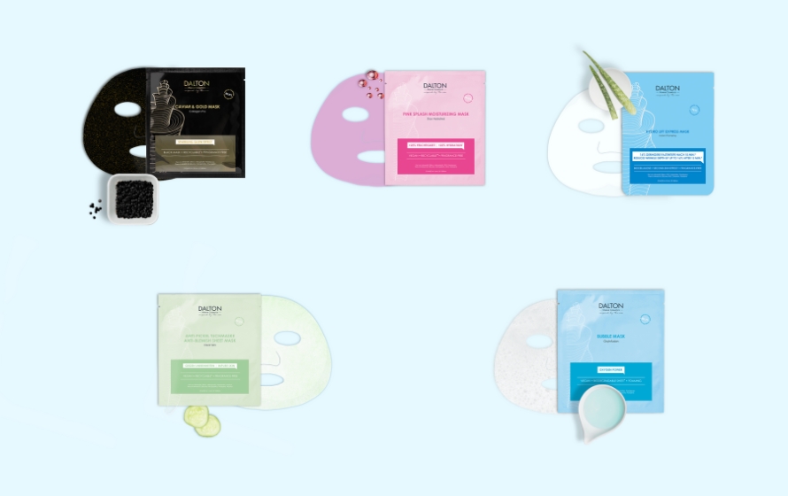 Tuchmasken für jeden Hauttyp