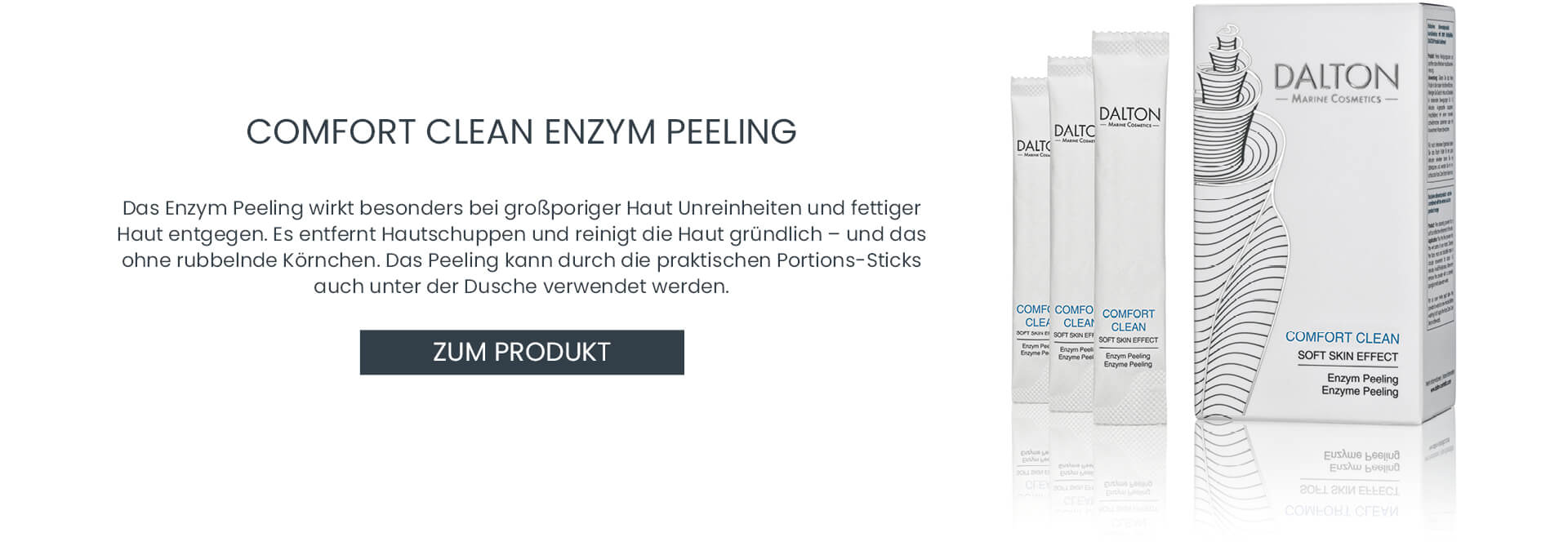 Feines Enzym Peeling ohne Peeling Granulat