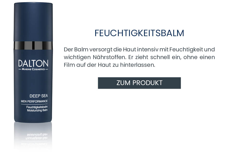 Feuchtigkeitsbalm Männerhaut