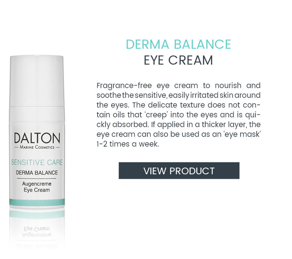 Delicate eye cream for dry, cracked and sensitive skin around the eyes