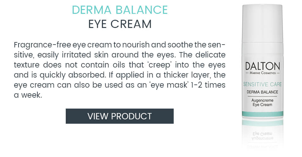 Delicate eye cream for dry, cracked and sensitive skin around the eyes