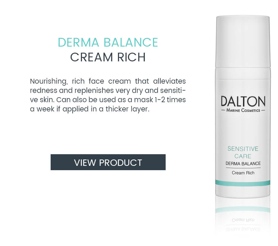 Rich, nourishing face cream for sensitve skin