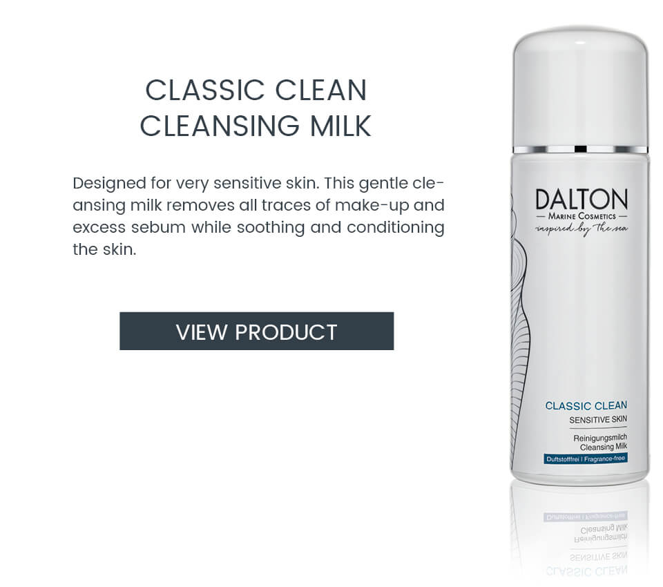 Gentle cleansing milk for sensitive skin