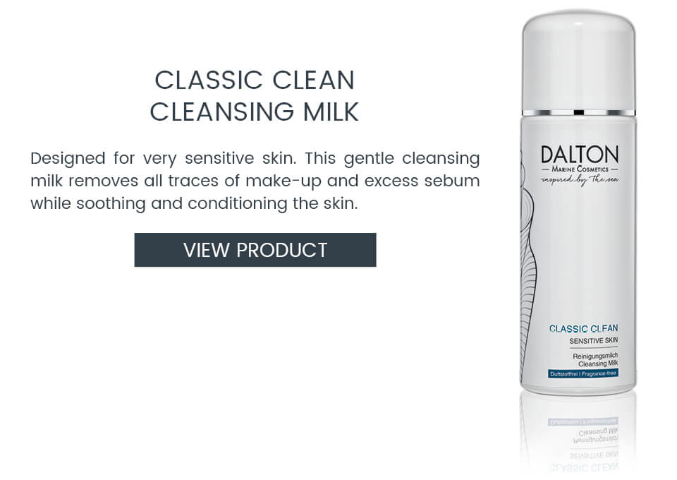 Gentle cleansing milk for sensitive skin