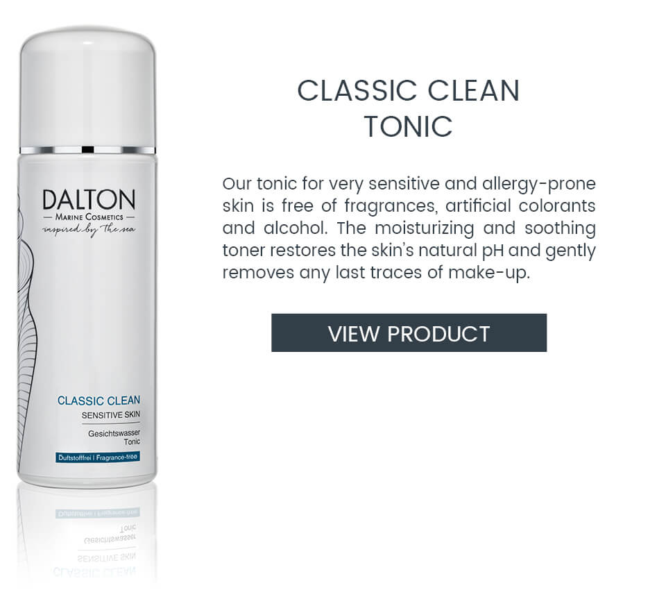 Clarifying tonic for sensitive skin