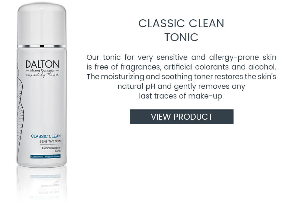 Clarifying tonic for sensitive skin