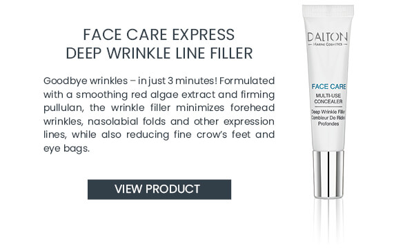 Quick 3 minute wrinkle filler