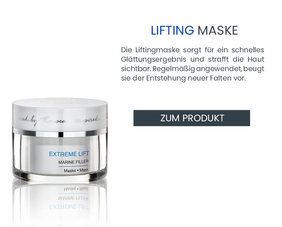 Zur Lifting Antifaltenpflege mit sichtbarem Effekt