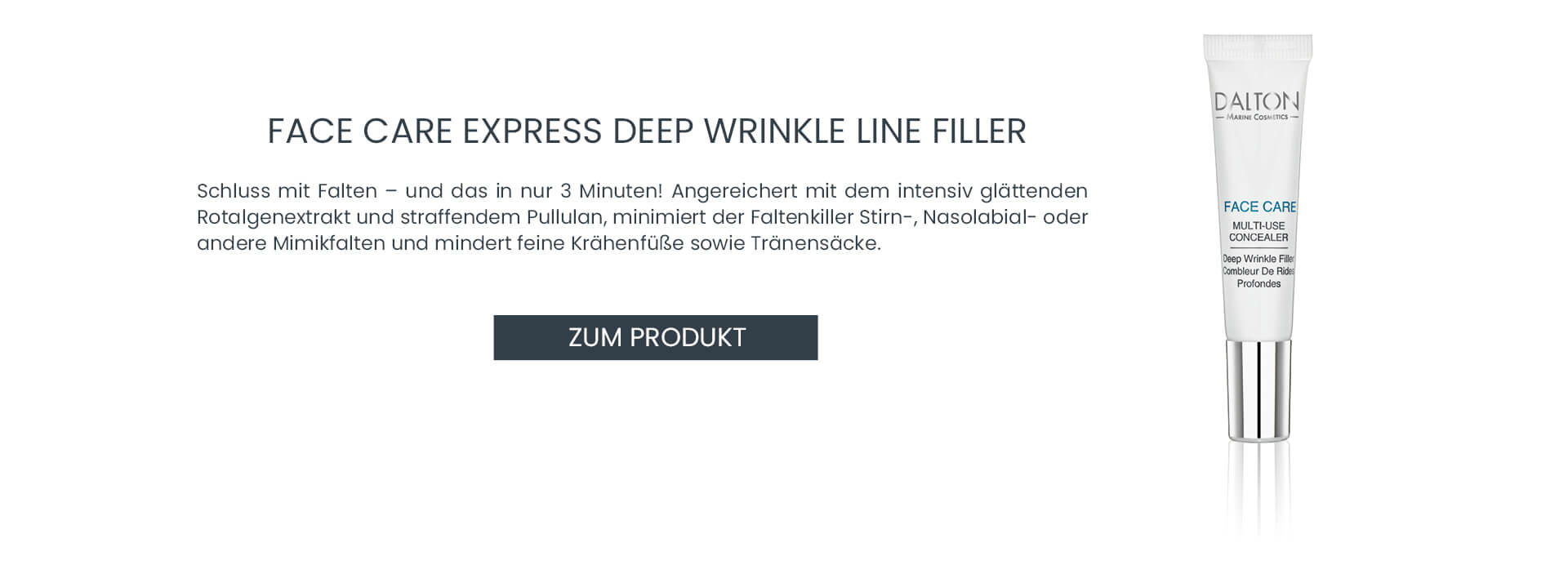 Zur schnellen 3 Minuten Antifaltenpflege