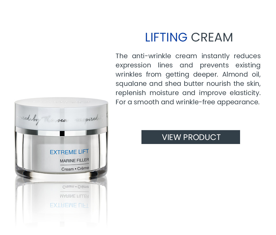 Skincare cream for wrinkles