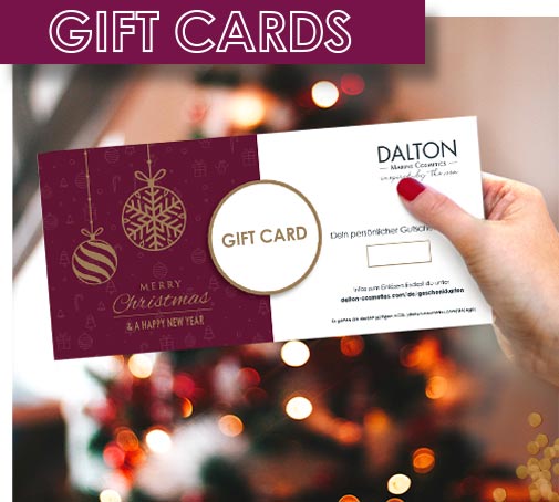 Beauty gift card for Christmas