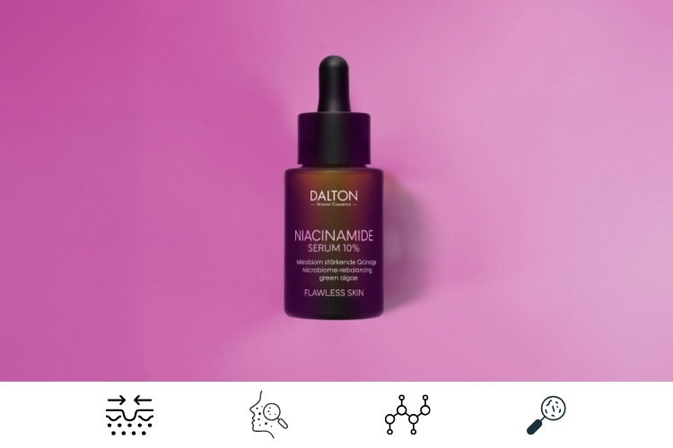 Skincare with niacinamide