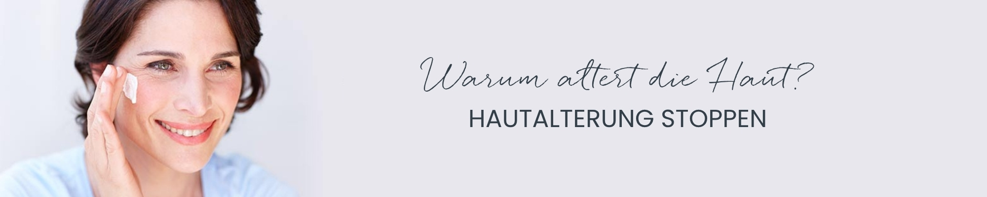 Warum altert die Haut? Hautalterung stoppen